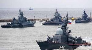 Putin Xəzər donanmasını da hərəkətə keçirdi, Pentaqon narahatdır