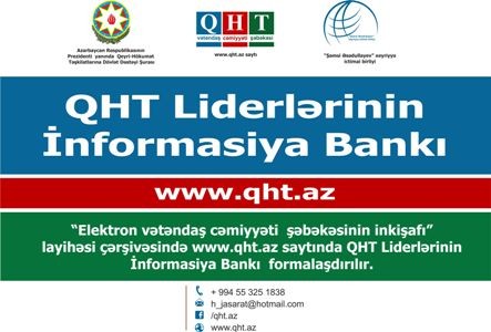 QHT Liderlərinin İnformasiya Bankı yaradılır
