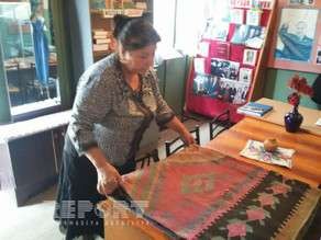 Tərtərdə XVIII əsrə aid kilim tapıldı