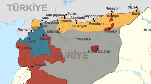Kürdlər Suriyada federal dövlət yaradır - PAYTAXT SEÇİLDİ