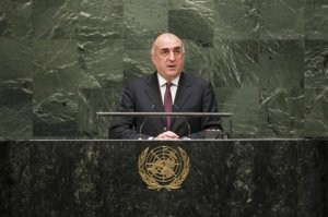 Elmar Məmmədyarov BMT Baş Assambleyasında çıxış edib