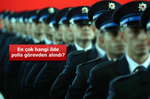 Türkiyədə 12801 polis işdən çıxarıldı - FETÖ ittihamı