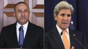 Çavuşoğlu ilə Kerri Suriya məsələsini müzakirə ediblər