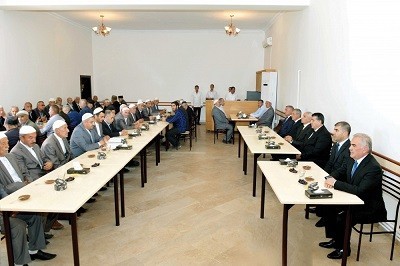 Vasif Talıbov Aşura mərasimində - Foto