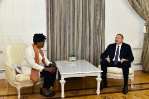 İlham Əliyev Dünya Bankının Cənubi Qafqaz üzrə regional direktorunu qəbul edib