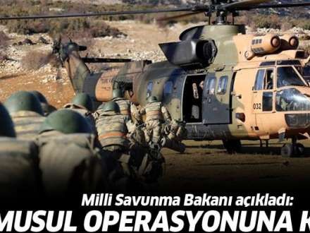 Türkiyədən bəyanat: Mosula giririk