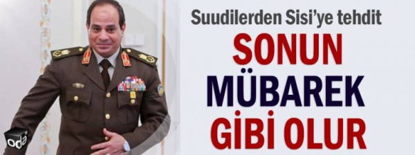 Səudiyyə Ərəbistanı Misir prezidentini hədələdi