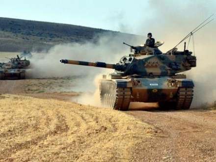 Türk tankları Suriyaya girdi: kürdlər vurulacaq