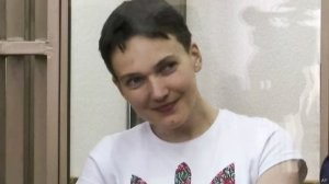 Nadejda Savçenko Moskvaya gəlib