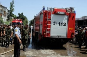 FHN Masallıda evlərini su basmış 48 nəfəri təxliyə etdi