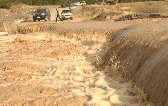 Cəlilabad su anbarı daşdı - İki kəndi su basdı