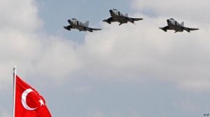 Türkiyə təyyarələri Suriya ərazisinə keçməyə cəhd edib