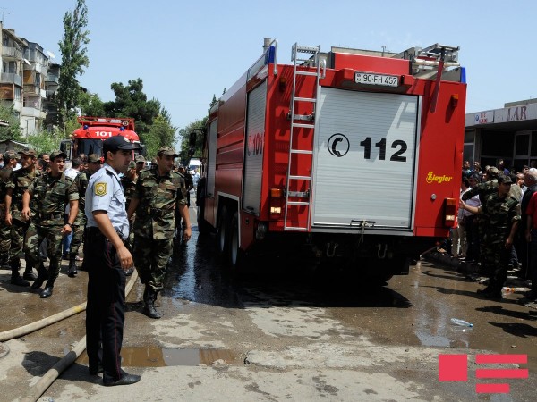 Kürdəmirdə poliklinikada yanğın: 22 xəstə təxliyə edildi