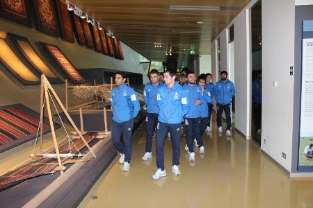 “Azərbaycan Əlillər Futbolu Federasiyası“-nın yetirmələri Xalça Muzeyinin qonağı oldular