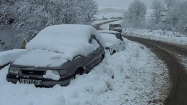 Tovuza 55 santimetr qar yağdı