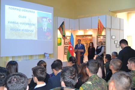 Azərbaycan İstiqlal Muzeyində polkovnik Vüqar Yusifova həsr olunmuş sərgi-tədbir keçirildi.