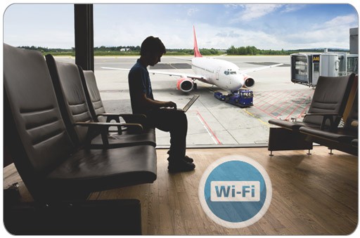 Dünya ölkələrində aeroportların WIFI şifrələri - İNFOQRAFİKA