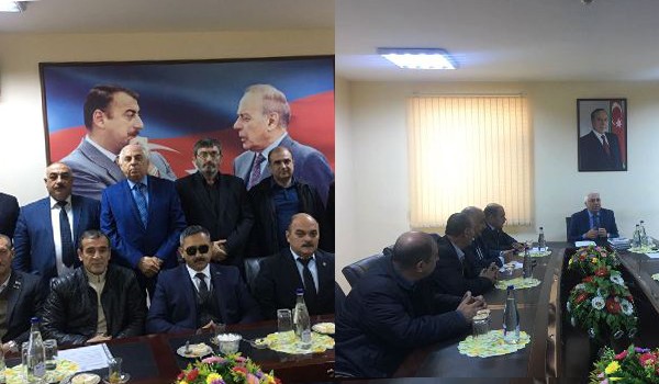 Hadı Rəcəbli müharibəyönümlü təşkilat rəhbərləri ilə görüşdü - FOTO