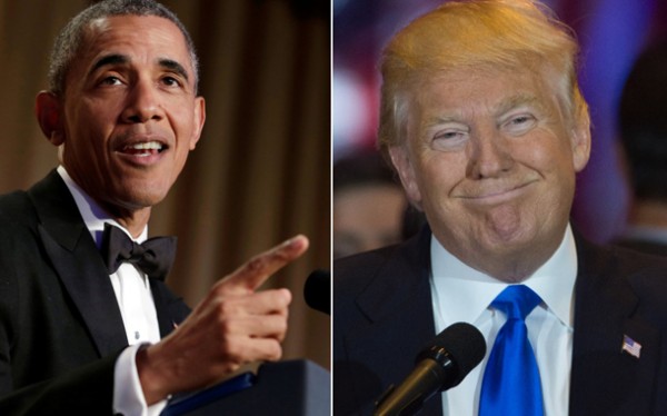Barak Obama Donald Trampı təbrik etdi