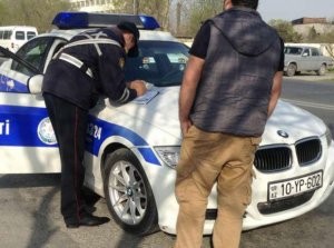 Yol polisi bu il 61,3 milyon manatlıq cərimə tətbiq edib