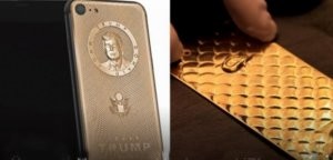 Üstündə Trampın şəkli olan qızıl iPhone buraxıldı