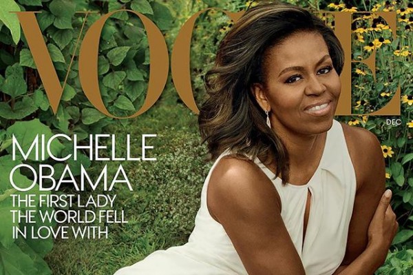 Mişel Obama jurnalın üz qabığında
