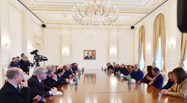 Prezident beynəlxalq konqres iştirakçılarını qəbul edib