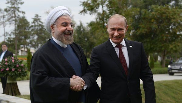 Putin və Ruhani Yaxın Şərqdəki vəziyyəti müzakirə ediblər