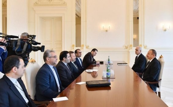 İlham Əliyev İranlı naziri qəbul etdi