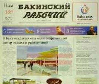 “Bakinskiy Raboçiy” qəzeti ətrafında qalmaqal