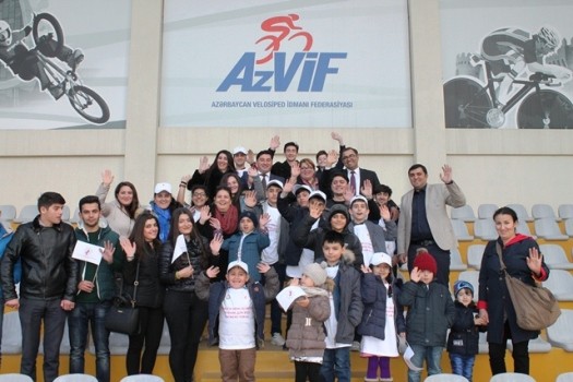 Hemofiliyalı xəstələr ilk dəfə olaraq Respublika Velotrekində  qonaq oldular