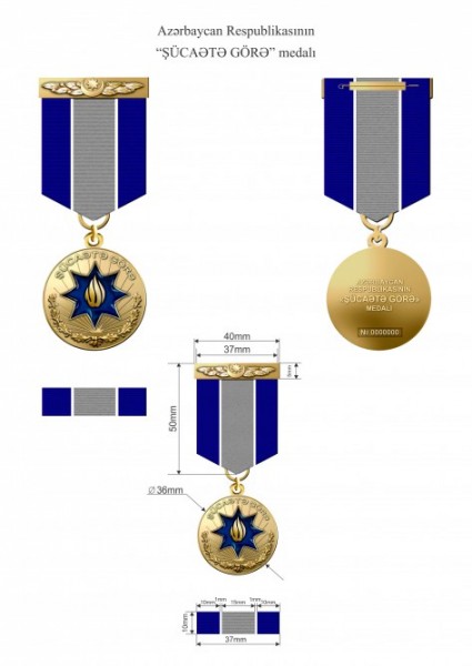 “Şücaətə görə” medalı təsis edildi - FƏRMAN