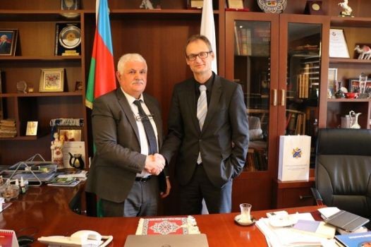 İsveçrə səfiri Umud Rəhimoğlu ilə görüşüb