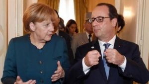 Merkel və Olland Rusiyaya qarşı sanksiyaların müddətini uzadırlar