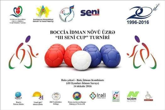 Bakıda boccia idman növü üzrə III “Seni Cup“ turniri keçiriləcək