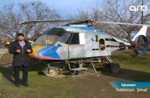 “Siqaretə verilən puldan helikopter ixtira etmişəm“ - FOTO