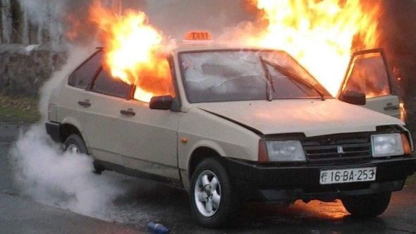 Avtomobilini yandıran Qazi ilə bağlı yeni məlumat – polisdə ona nə deyiblər?
