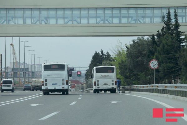 Bakının əsas magistral yollarında sürət həddi endirildi
