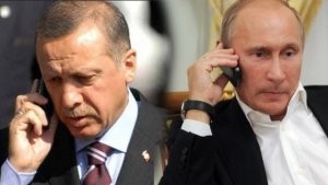 Ərdoğanla Putin arasında telefon danışığı olub