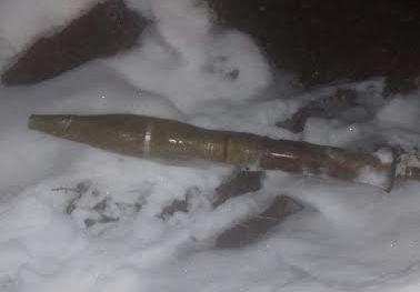 Füzulidə tank əleyhinə raket tapıldı