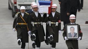 Türkiyədə qətlə yetirilən səfirin cənazəsi Rusiyaya göndərilib