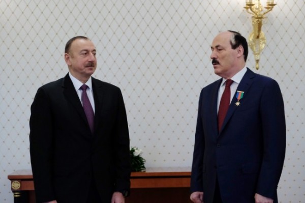 İlham Əliyev Ramazan Abdulatipovla görüşdü