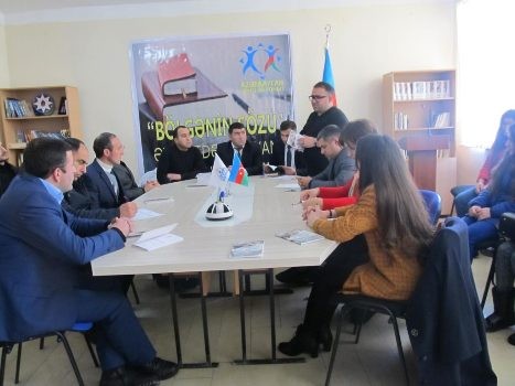 “BÖLGƏNİN SÖZÜ” ALMANAXI RAYONLARDA TƏQDİM EDİLDİ