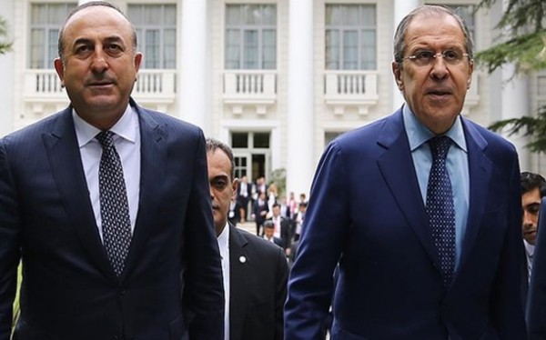 Çavuşoğlu və Lavrov Suriya məsələsini müzakirə etdi