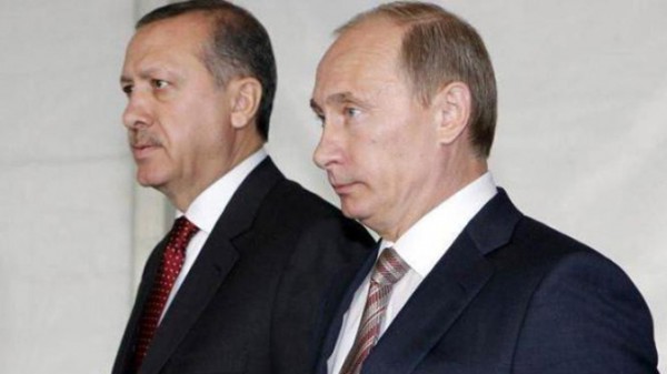 Putin Ərdoğana başsağlığı verib