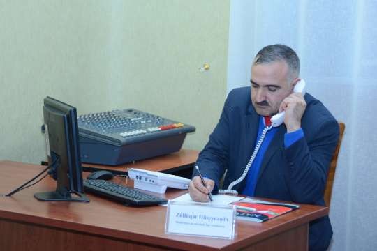 Moderator.az-ın baş redaktoru İqtisad Universitetinin “Qaynar xətt“ində...