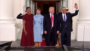 Donald Tramp Ağ Evə daxil olub