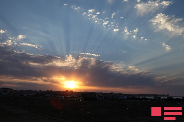 Yağmursuz hava, 9 dərəcə isti - SABAH