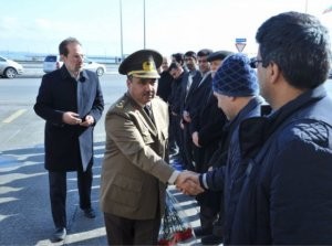 İranın Bakıdakı səfirliyinə yürüş keçirildi