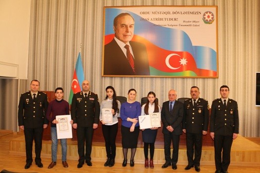 “Sabahın əsgəri”  yazı müsabiqəsinin qalibləri mükafatlandırılmışdır